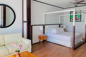 The Superior Deluxe Junior Suites with Pool View at Ocean Blue & Sand