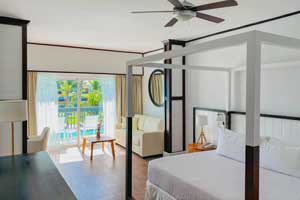 The Superior Deluxe Junior Suites with Garden View at Ocean Blue & Sand, Punta Cana